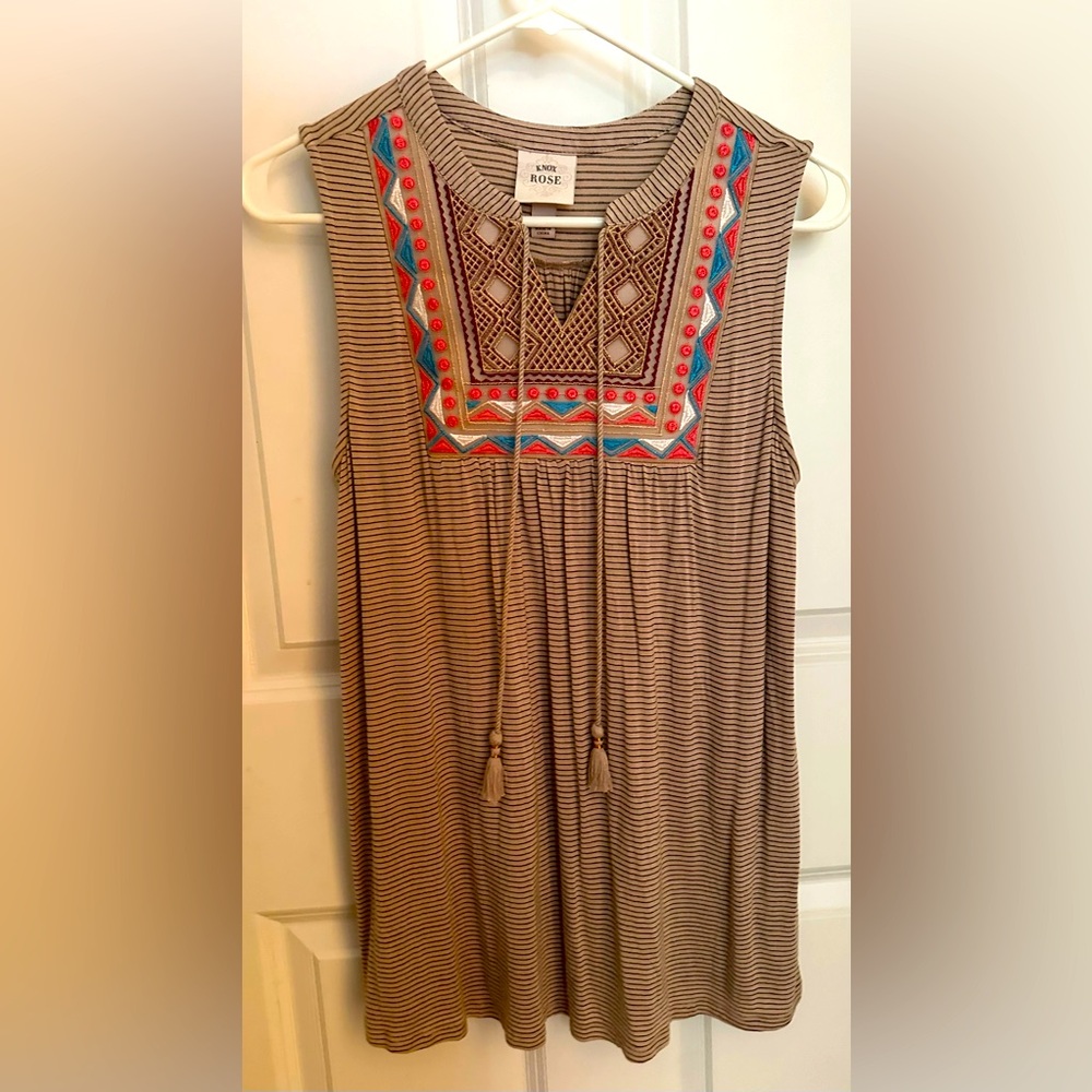 Knox Rose Tank Top Size Small